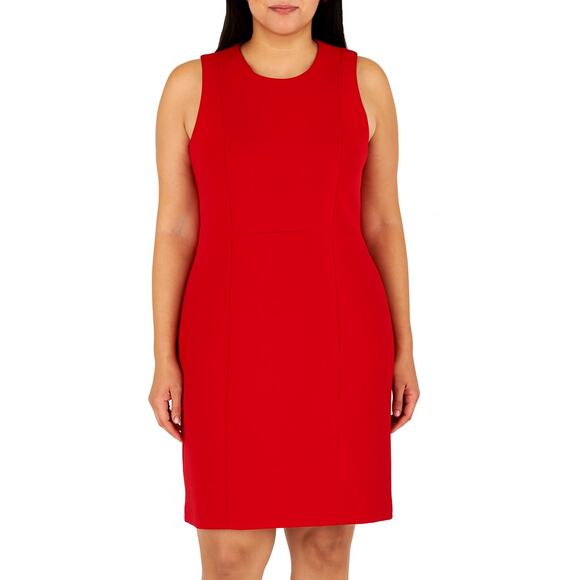 NWT Fleur and Stone Calista Red Petite Dress Size 12 Stitch Fix Exclusive - Picture 1 of 8